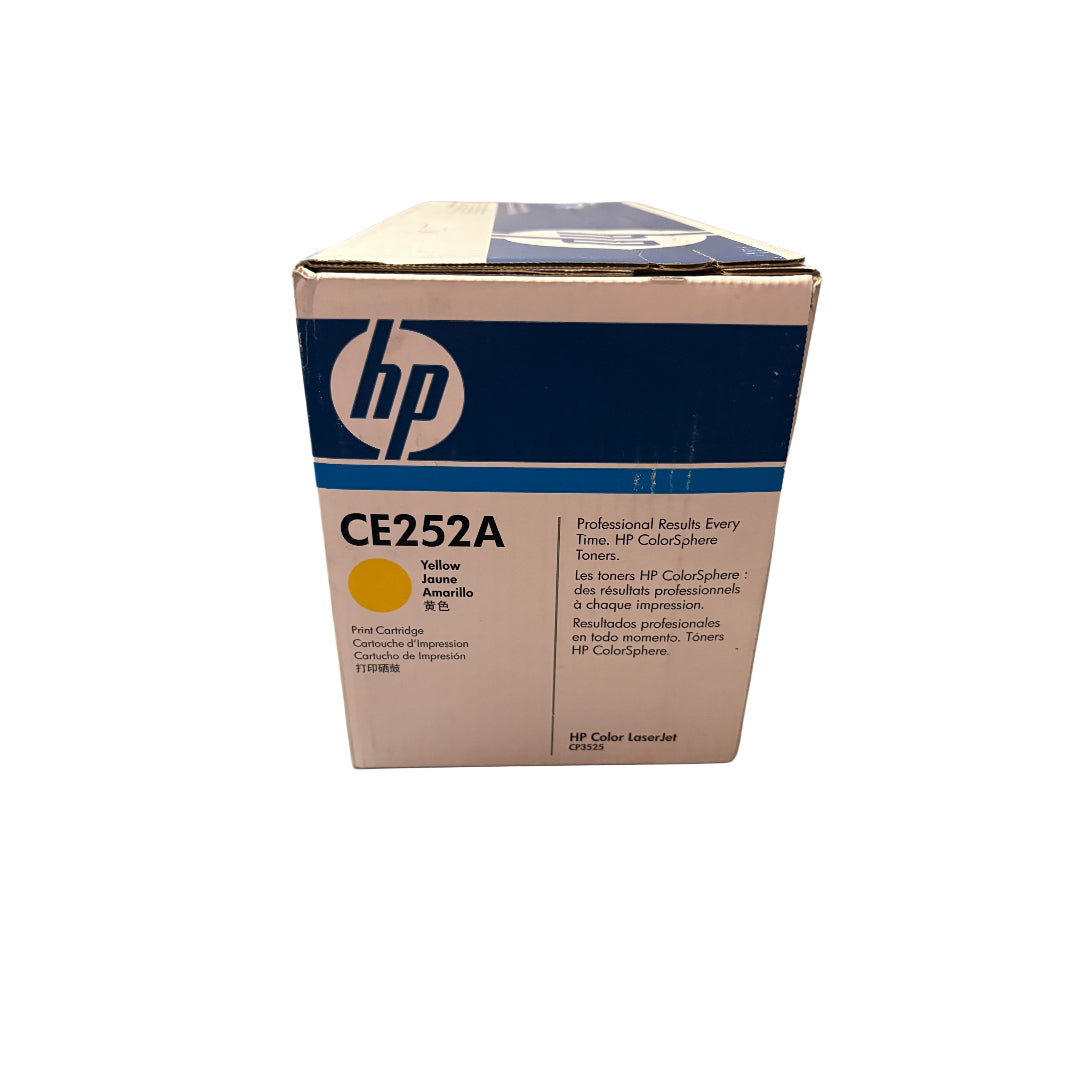 HP CE252A 504A PASERJET CP3525 TONER AMARILLO