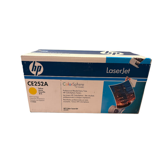 HP CE252A 504A PASERJET CP3525 TONER AMARILLO