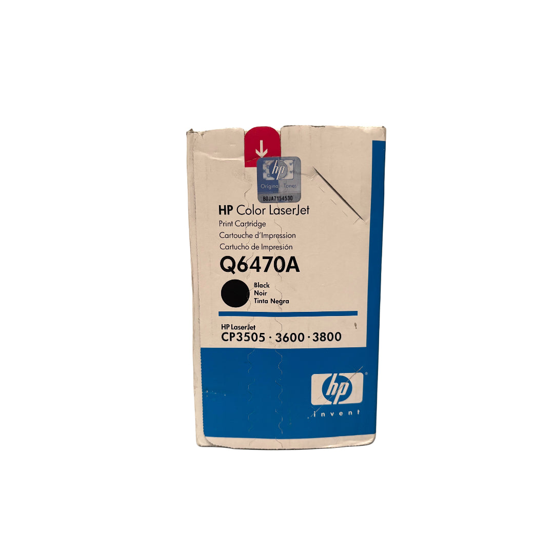 HP Q6470A LASERJET 3505 3600 3800 TONER NEGRO